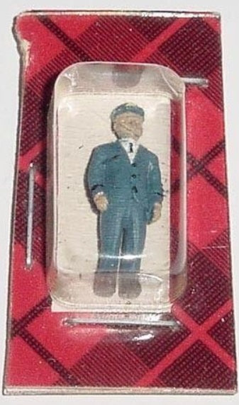 Campbell Scale Models 1204-135 HO Station Master Weston Mini-Figure