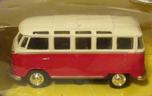 Maisto 21001-1601 Red & Beige VW Volkswagen Mini Bus Power Racer