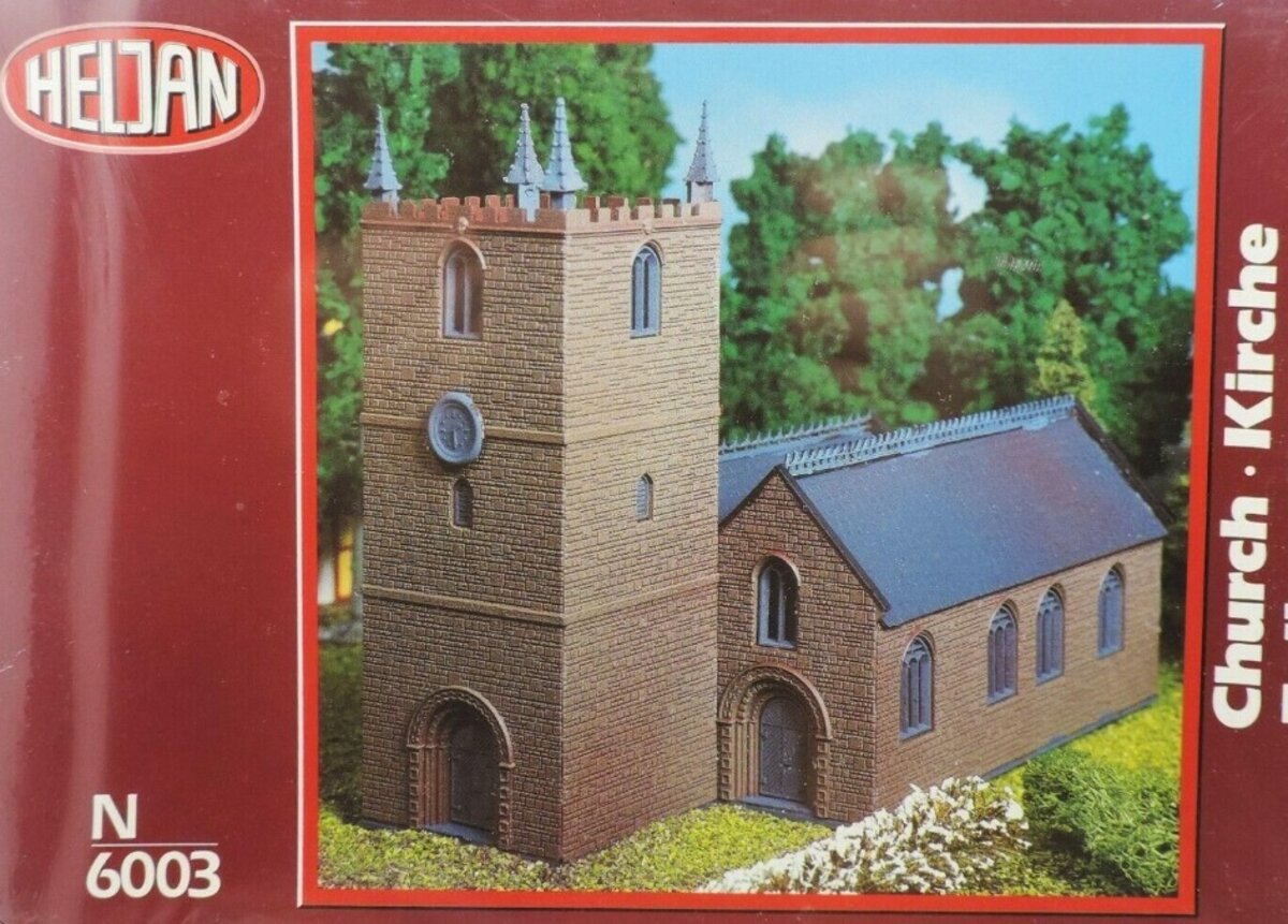 Heljan 6003 N Church Building Kit