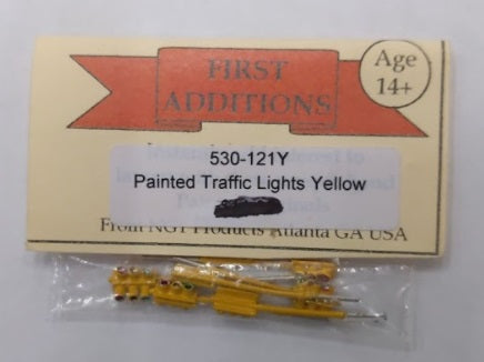 First Additions 530-121Y N Yellow Painted Traffic Lights