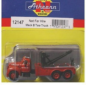 Athearn 12147 N Scale Not For Hire Mack B Tow Truck