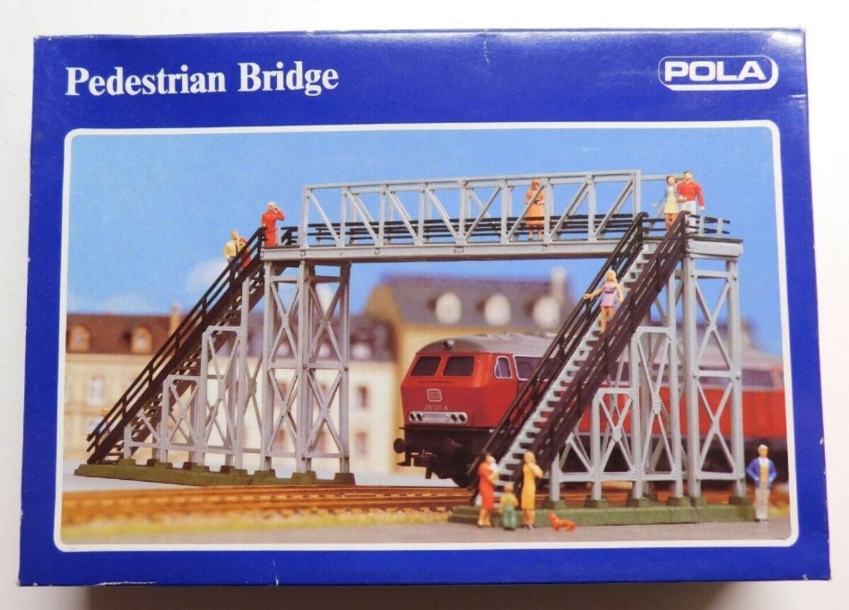 Pola 11706 HO Pedestrian Bridge Kit