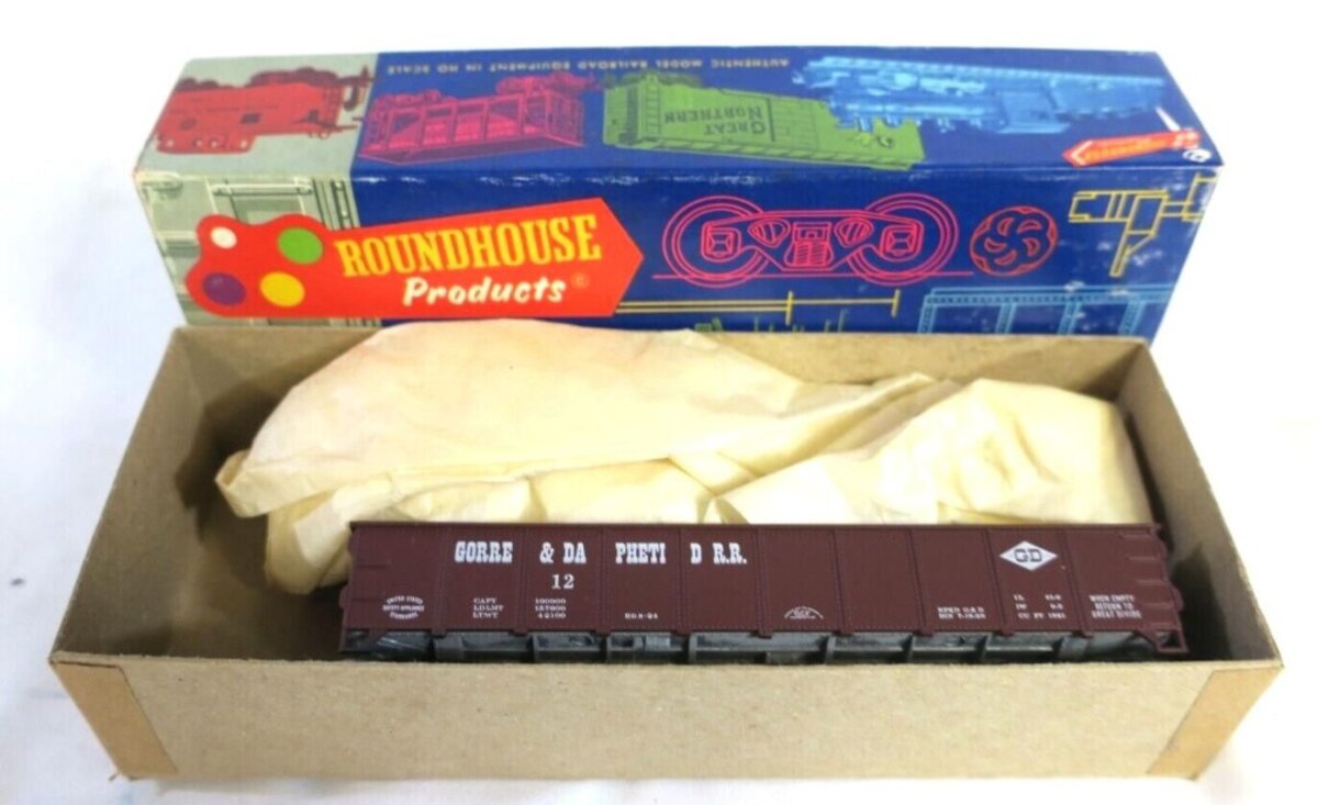 Roundhouse 1007 HO  Gorre & Daphetid 40' Gondola Kit