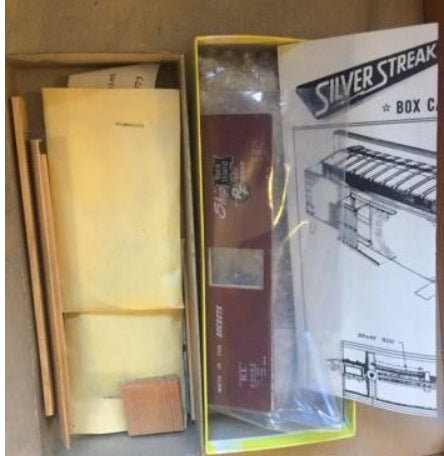 Silver Streak S214-345 HO Rock Island Rocket Freight Box Car Kit