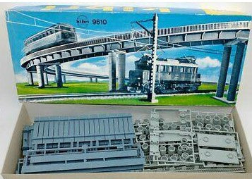 Kibri B-9610 HO Raised Bridges Plastic Building Kit