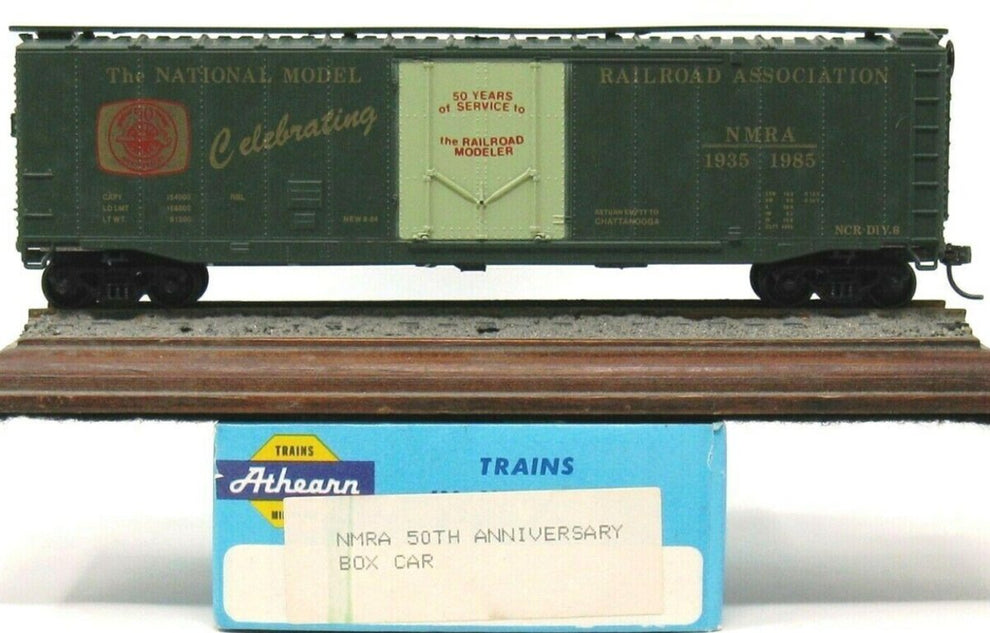 Athearn HO NMRA 50Th Anniversary 1935-1985 Boxcar Kit – Trainz