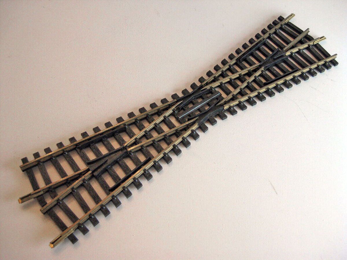 Fleischmann 6062 HO Track Narrow Crossing – Trainz