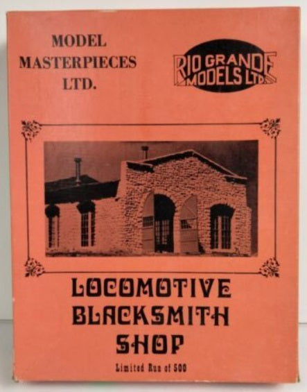 Rio Grande Models 161 HO Locomotive Blacksmith Shop Limited Run Building Kit