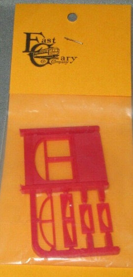 East Gary Car Co. 200 O Scale Interurban & Passenger Car Side & End Part