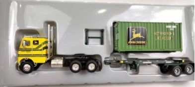 Athearn 7745 HO John Deere 20' Container w/Chassis & Tractor