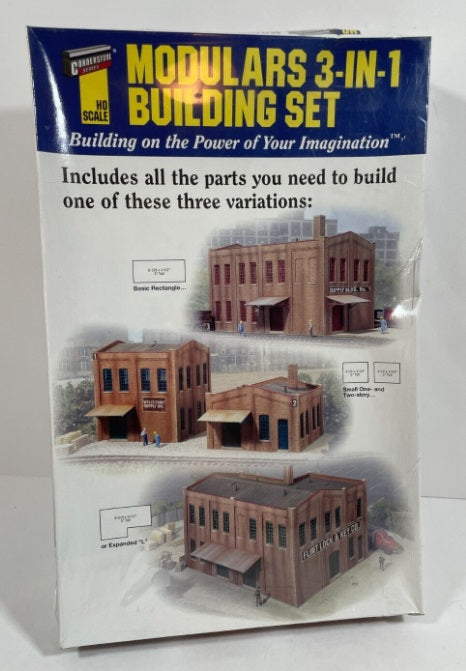 Walthers 933-3750 HO Modulars 3-In-1 Building Set Kit