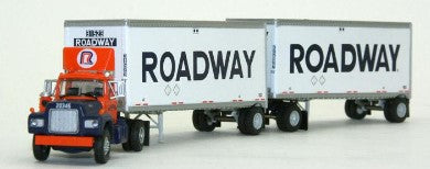 Athearn 93137 HO Roadway Mack R Truck w/28' Trailer