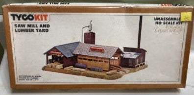 Tyco 7788 HO Saw Mill and Lumber Yard Easy to Assembly Kit