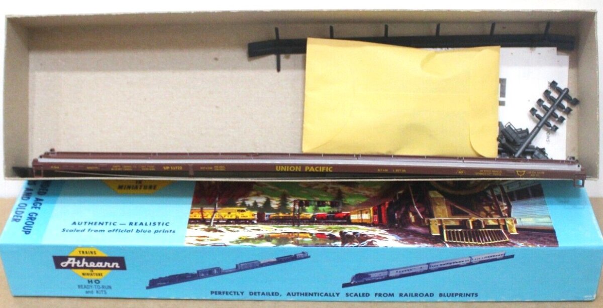 Athearn 2021 HO Union Pacific 85 Ft. A/P Flat Car Kit