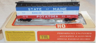 Train Miniature 8071 HO State of Maine Potatoes Refrigerator Car