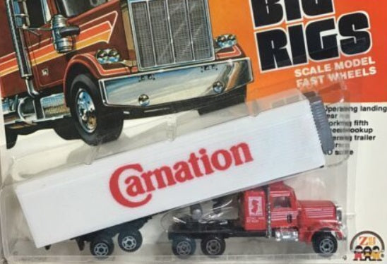 Zee Toys 29172 HO Carnation Hauler Truck Big Rigs