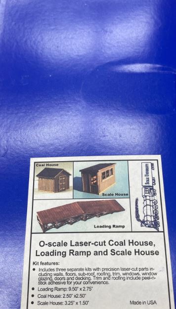 Scale University 001 O Scale Laser Cut Building Kit (Set of 3)