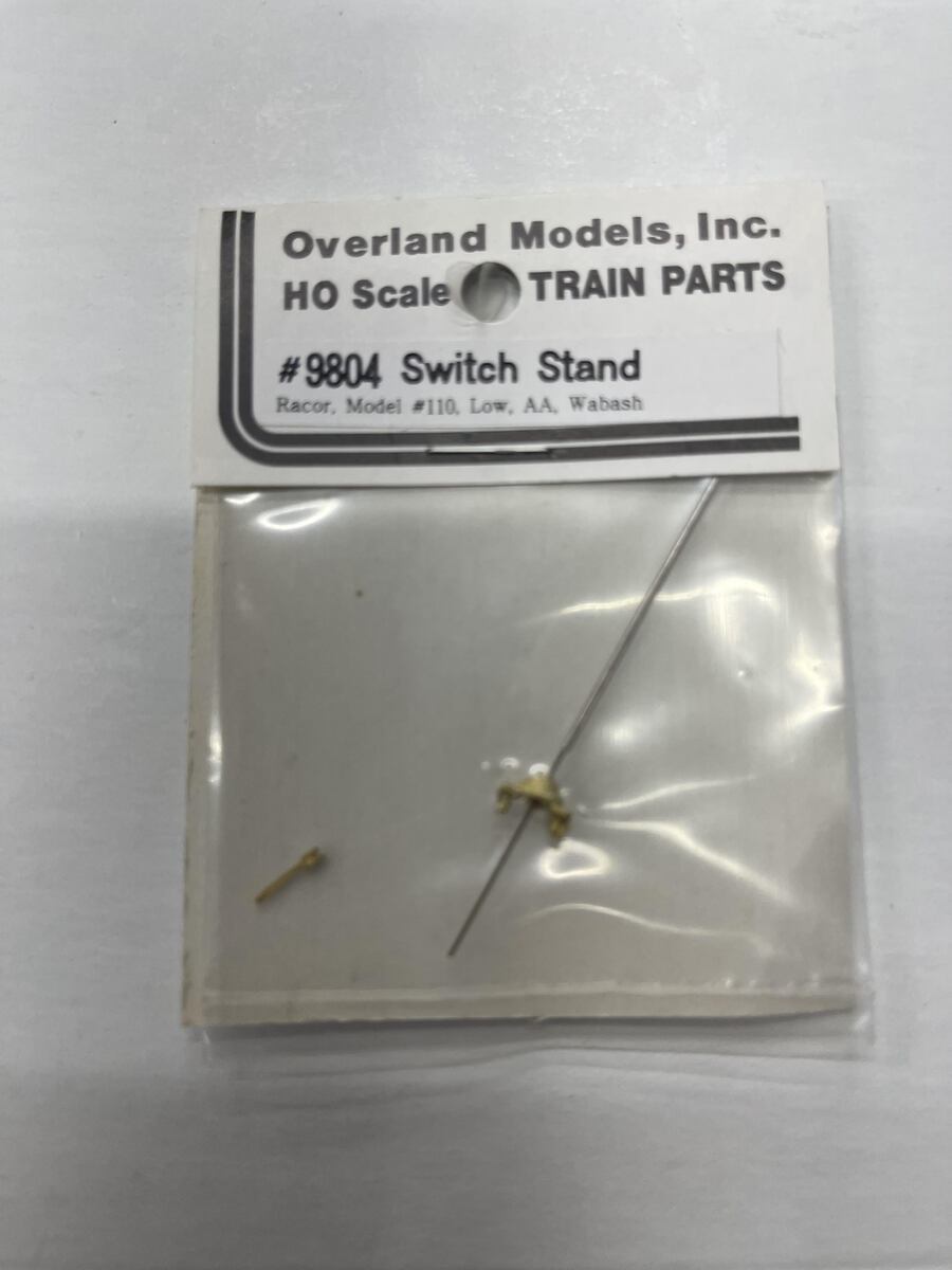 Overland 9804 HO Switch Stand Racor Model 110 Low AA Wabash