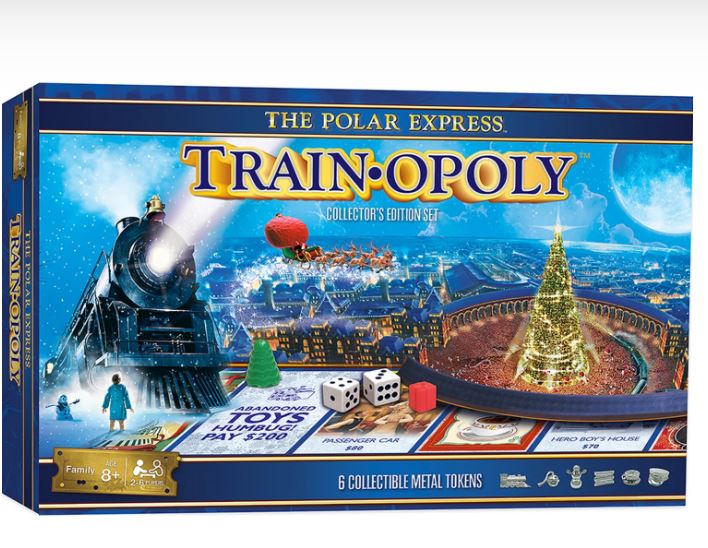 Masterpieces 42081 Polar Express Train-Opoly Game – Trainz