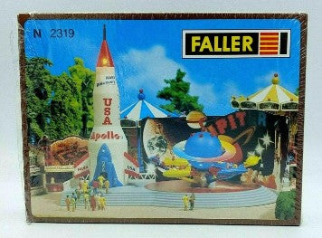 Faller 2319 N Scale Carousel Jupiter Ride with Motor