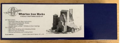 The N Scale Architect N Scale Wharton Iron Works Building Kit – Trainz