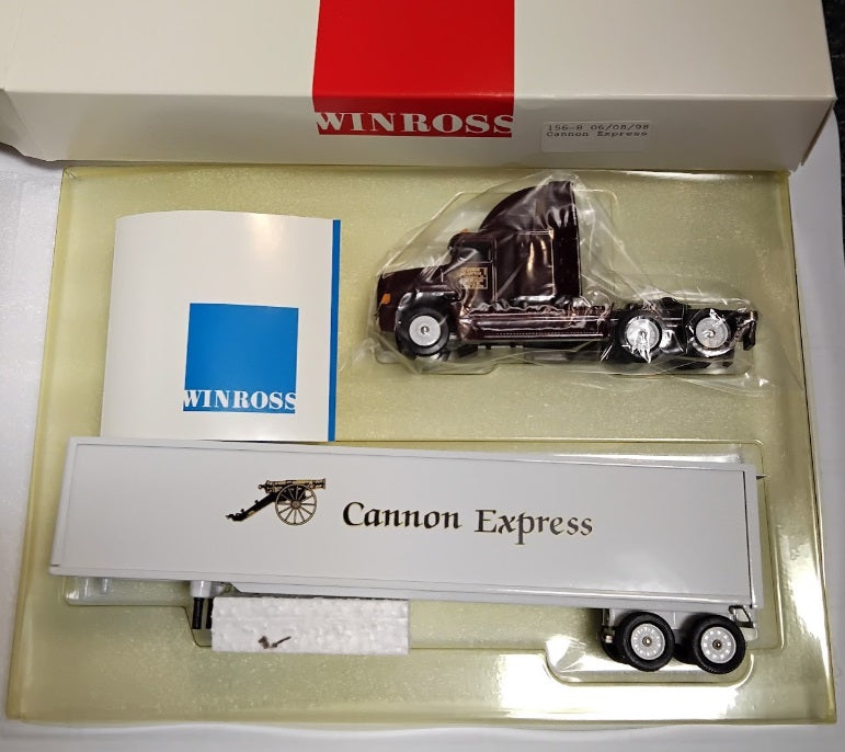 Winross 156-8 1:64 Cannon Express Tractor Trailer