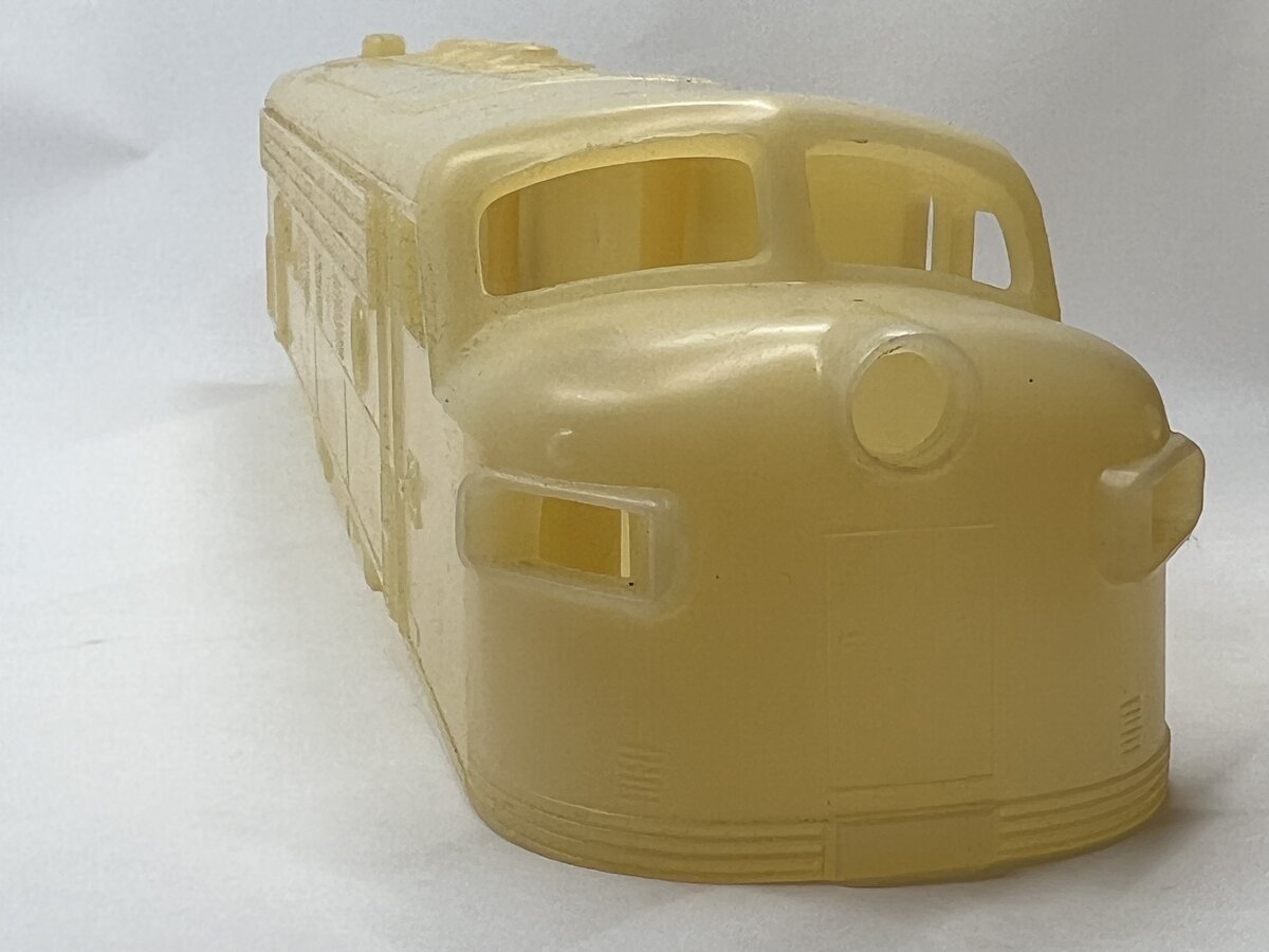 Williams 0001-1 Semi-Clear Plastic EMD F7 A Body Shell