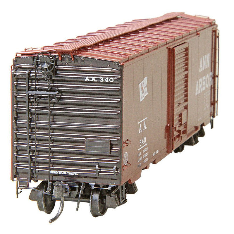 Kadee 4534 HO Ann Arbor 40' PS-1 Boxcar RTR AA #340