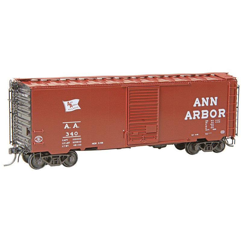 Kadee 4534 HO Ann Arbor 40' PS-1 Boxcar RTR AA #340