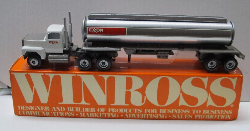 Winross 87-1 1:64 Exxon Oil Tanker Tractor Trailer