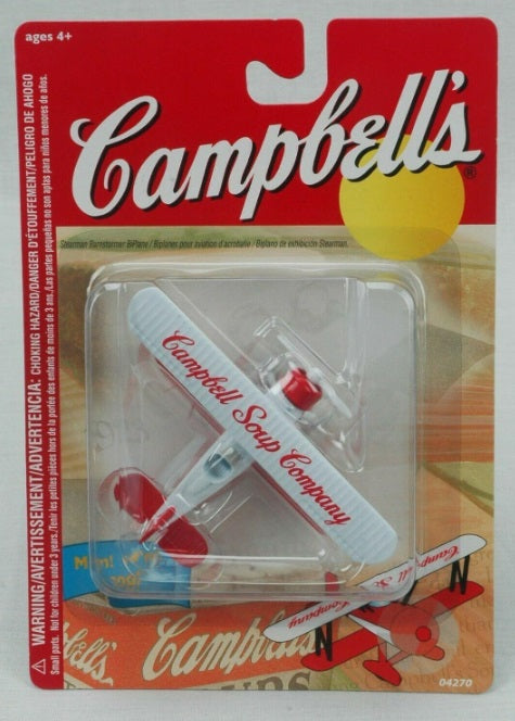 Gearbox 04270 1:54 Campbell Soup Company Stearman Bi-Plane