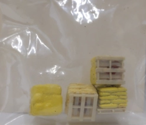 Mr. Plaster HO57 HO Scale Yellow Sacks on Pallet (Pack of 4)