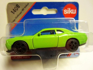 Siku 1408 1:64 Lime Green Dodge Challenger SRT Hellcat