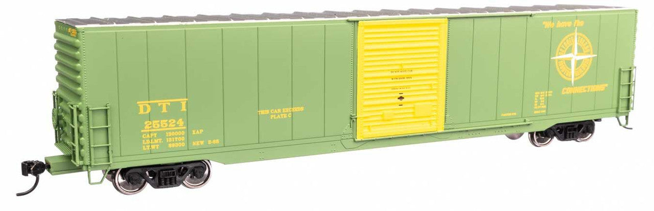 Walthers 910-3364 HO DTI 60' PS Single Door Auto Parts Boxcar RTR #25524