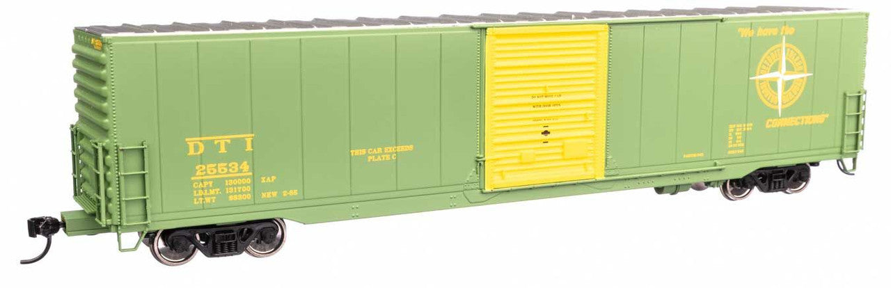 Walthers 910-3365 HO DTI 60' PS Single Door Auto Parts Boxcar RTR #25534