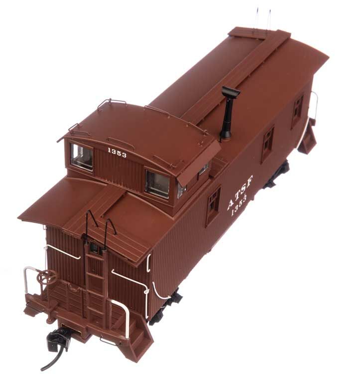 Walthers 920-103208 HO Santa Fe 30' ATSF 1300-Series Wood Caboose RTR #1309