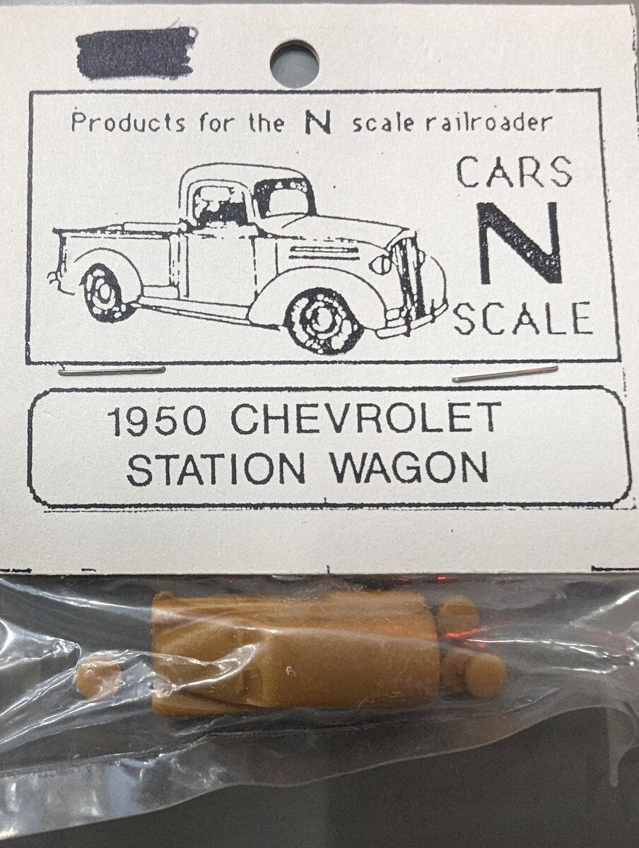 N Scale Railroader 1950 N Scale 1950 Chevrolet Station Wagon Resin Kit