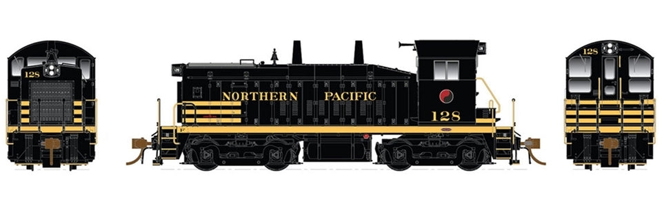 Rapido Trains 27544 HO Northern Pacific SW1200 Diesel Locomotive #130