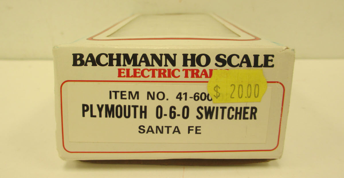 Bachmann 60002 HO Santa Fe Plymouth Switcher Diesel Loco #32