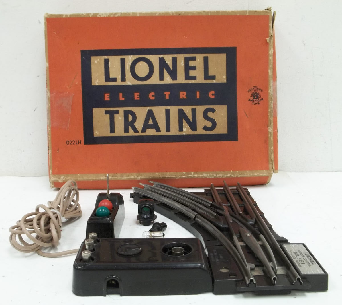 Lionel O22 Vintage Left Hand Remote Control Track Switch