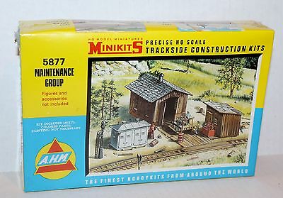 AHM 5877 HO Scale Minikits Maintenance Group Building Kit