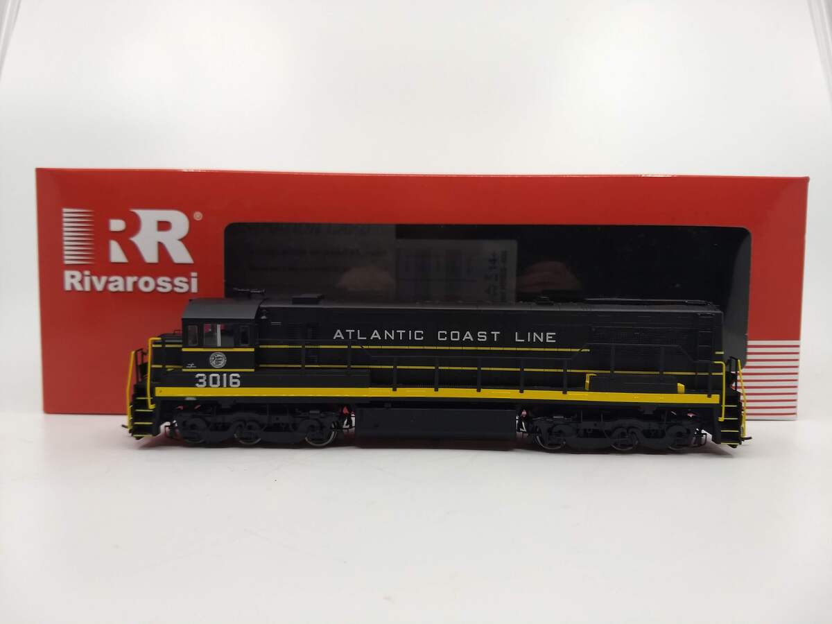 Rivarossi HR2538 HO Atlantic Coast Line GE U25C Diesel Loco Standard DC #3016