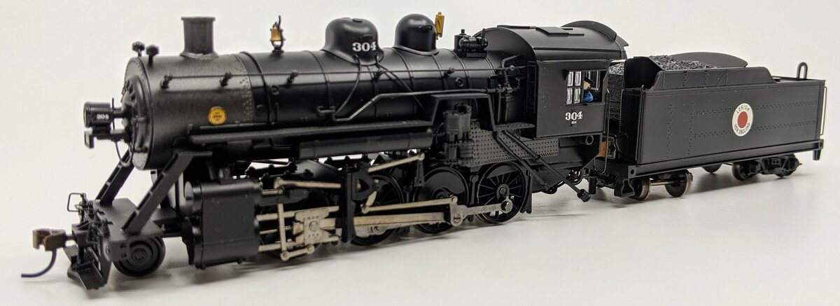 Bachmann 51310 HO Lehigh & New England 2-8-0 Steam Loco w/DCC on Board #304