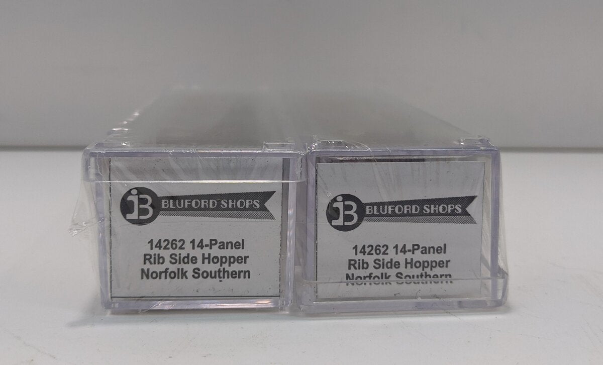 Bluford Shops 14262 N Norfolk Southern 14-Panel Rip Side Hopper (Pack of 2)