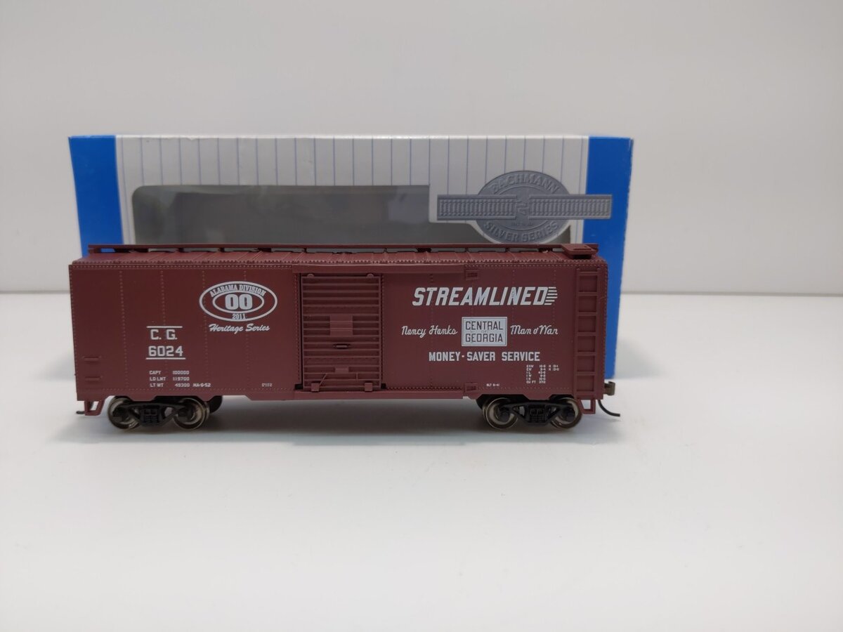 Bachmann 17042 HO Central of Georgia 40' Boxcar