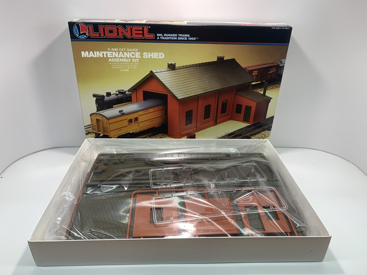 Lionel 6-12906 O and O27 Scale Maintenance Shed Plastic Building Kit