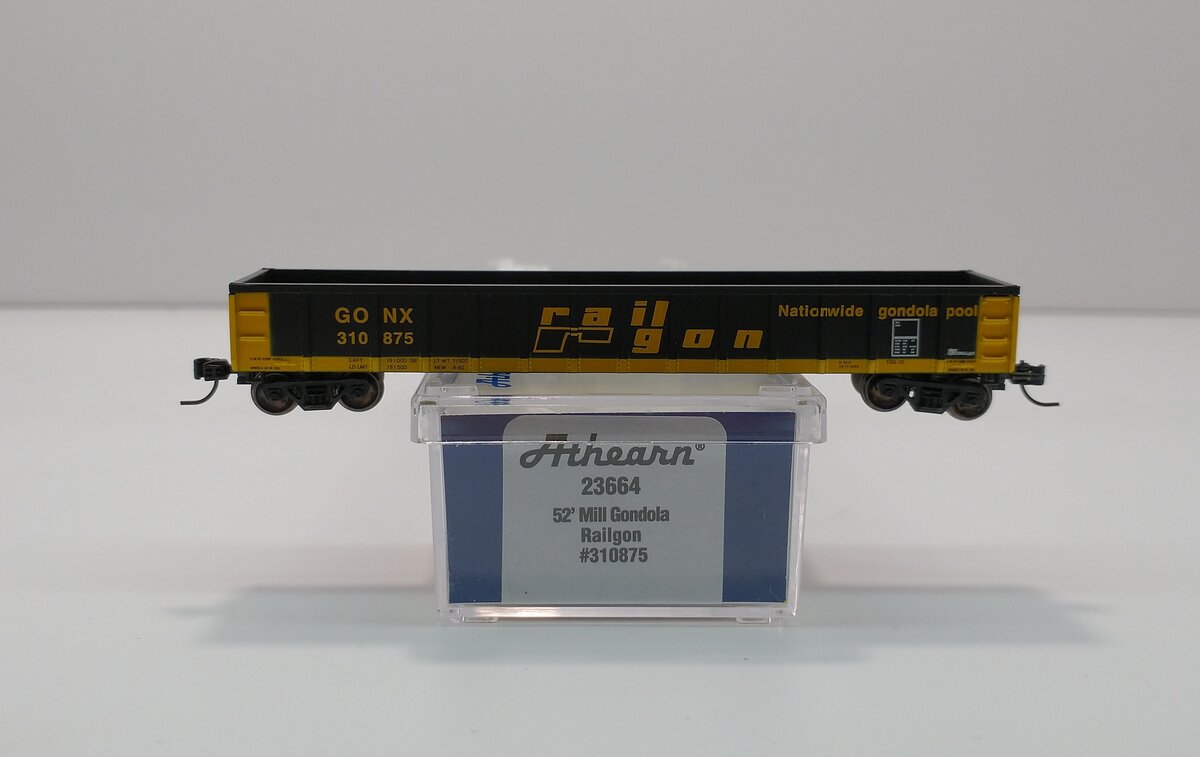 Athearn 23664 N GONX 52' Mill Gondola Ready to Run #310875