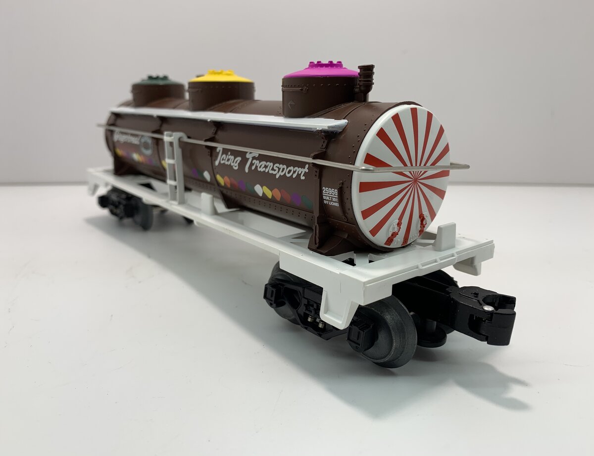 Lionel 6-25959 O Gauge Gingerbread 3-Dome Tank Car