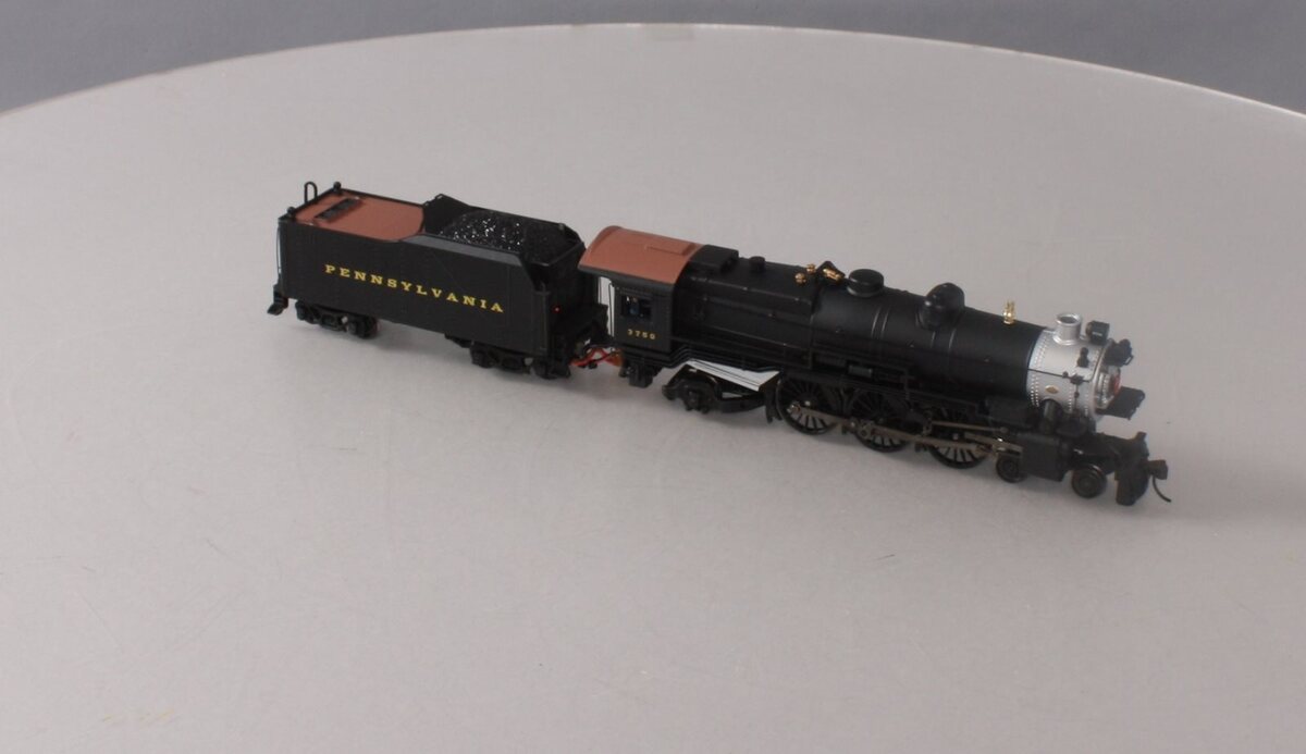 Bachmann 84013 HO PRR K4 4-6-2 Pacific Steam Locomotive & Tender #3750