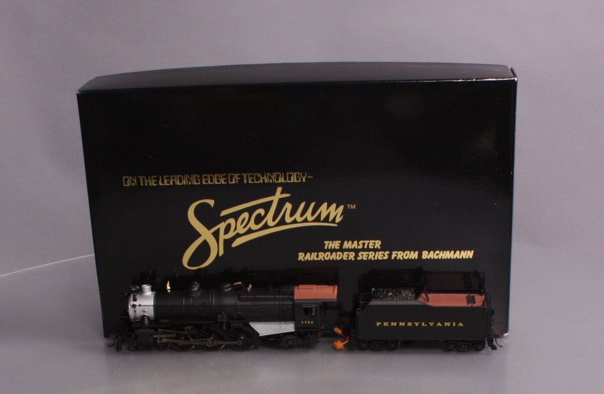 Bachmann 84013 HO PRR K4 4-6-2 Pacific Steam Locomotive & Tender #3750